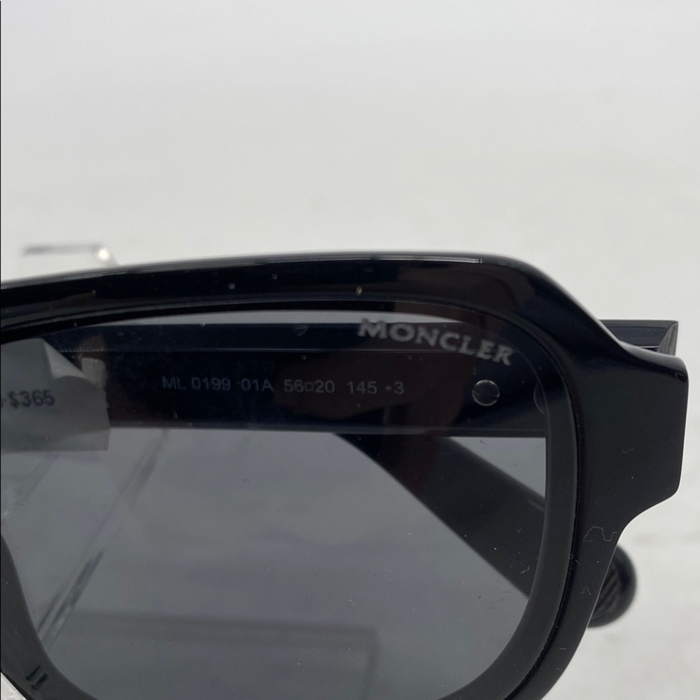 Moncler Black Sunglasses Rectangular Shape Uv Pro… - image 2